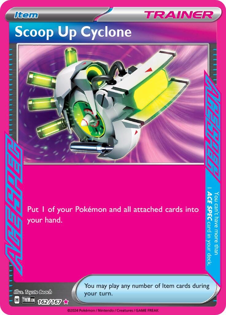 Scoop Up Cyclone (162/167) [Scarlet & Violet: Twilight Masquerade] Pokemon Single Pokémon  | Multizone: Comics And Games