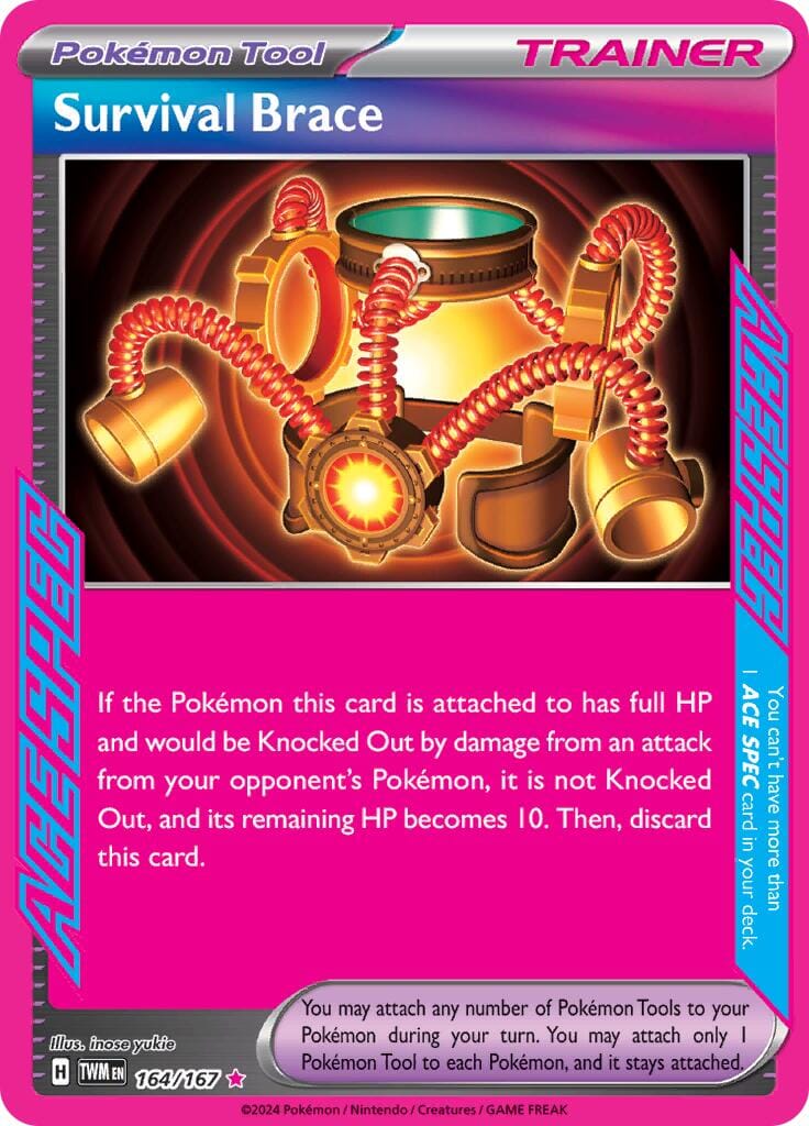 Survival Brace (164/167) [Scarlet & Violet: Twilight Masquerade] Pokemon Single Pokémon  | Multizone: Comics And Games