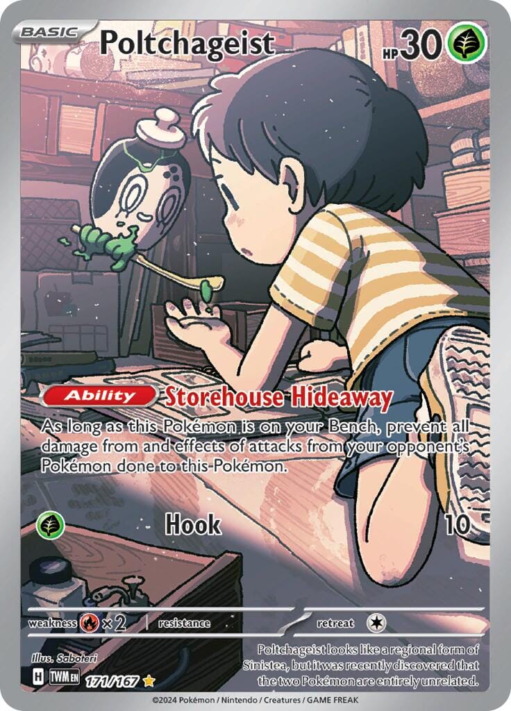 Poltchageist (171/167) [Scarlet & Violet: Twilight Masquerade] Pokemon Single Pokémon  | Multizone: Comics And Games