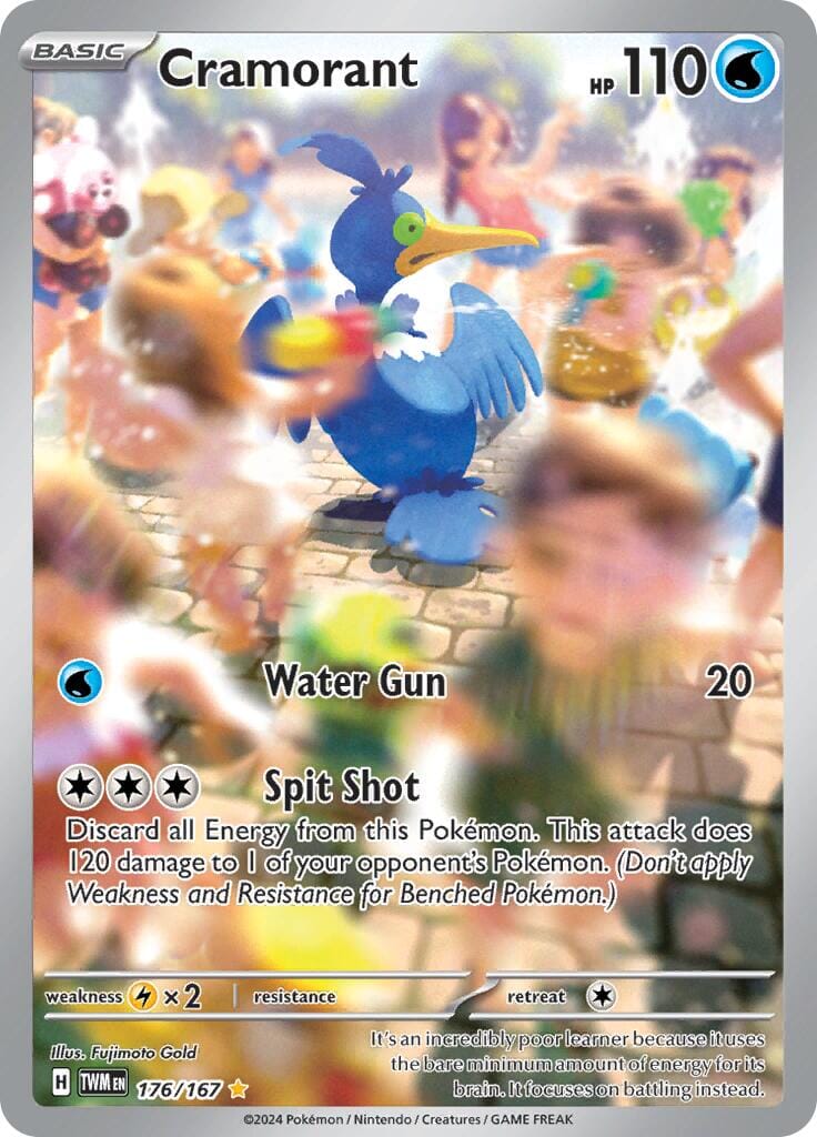 Cramorant (176/167) [Scarlet & Violet: Twilight Masquerade] Pokemon Single Pokémon  | Multizone: Comics And Games