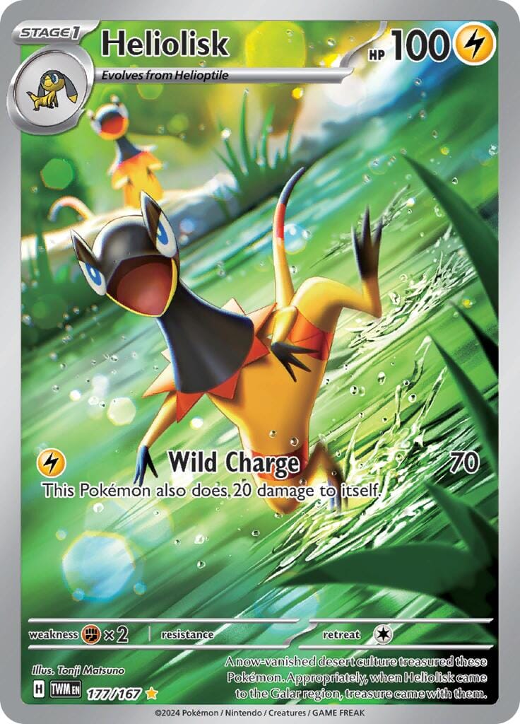 Heliolisk (177/167) [Scarlet & Violet: Twilight Masquerade] Pokemon Single Pokémon  | Multizone: Comics And Games
