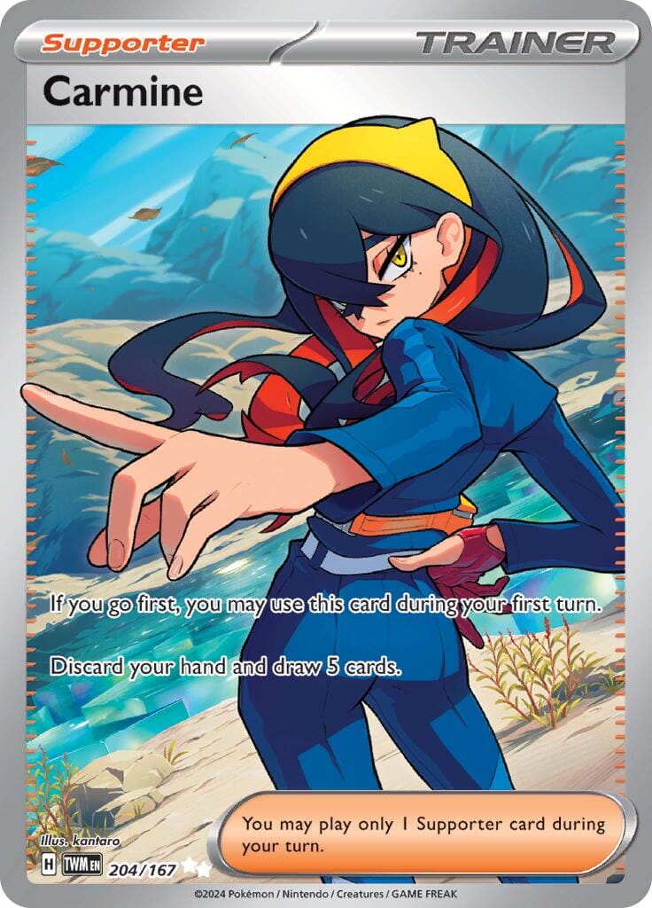 Carmine (204/167) [Scarlet & Violet: Twilight Masquerade] Pokemon Single Pokémon  | Multizone: Comics And Games