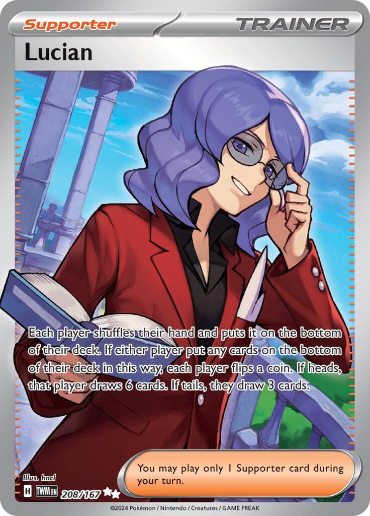 Lucian (208/167) [Scarlet & Violet: Twilight Masquerade] Pokemon Single Pokémon  | Multizone: Comics And Games