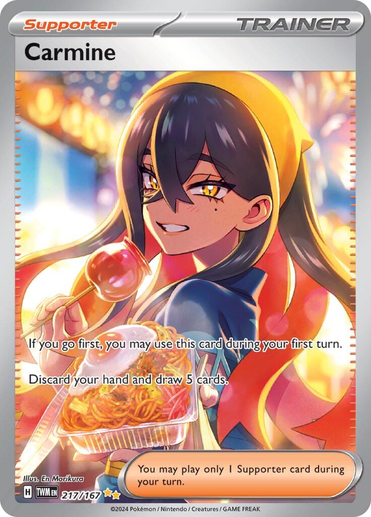 Carmine (217/167) [Scarlet & Violet: Twilight Masquerade] Pokemon Single Pokémon  | Multizone: Comics And Games