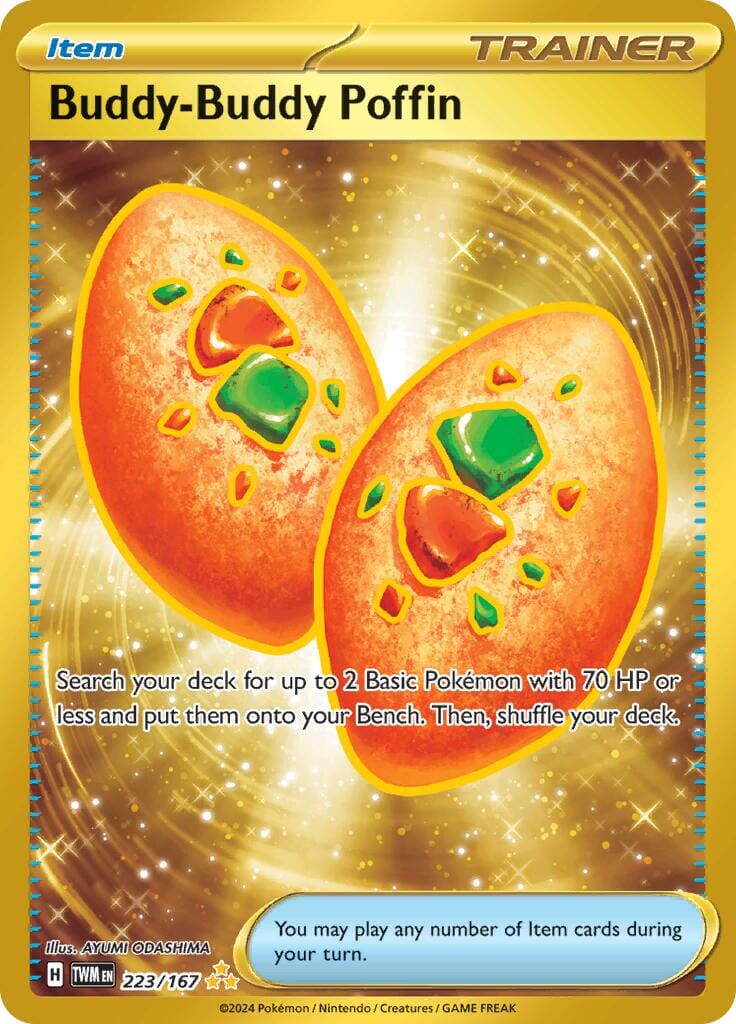 Buddy-Buddy Poffin (223/167) [Scarlet & Violet: Twilight Masquerade] Pokemon Single Pokémon  | Multizone: Comics And Games