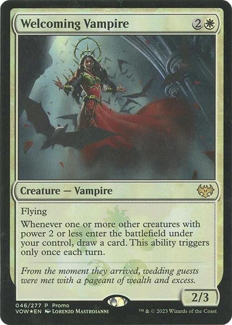 Welcoming Vampire [Media Promos] MTG Single Magic: The Gathering  | Multizone: Comics And Games