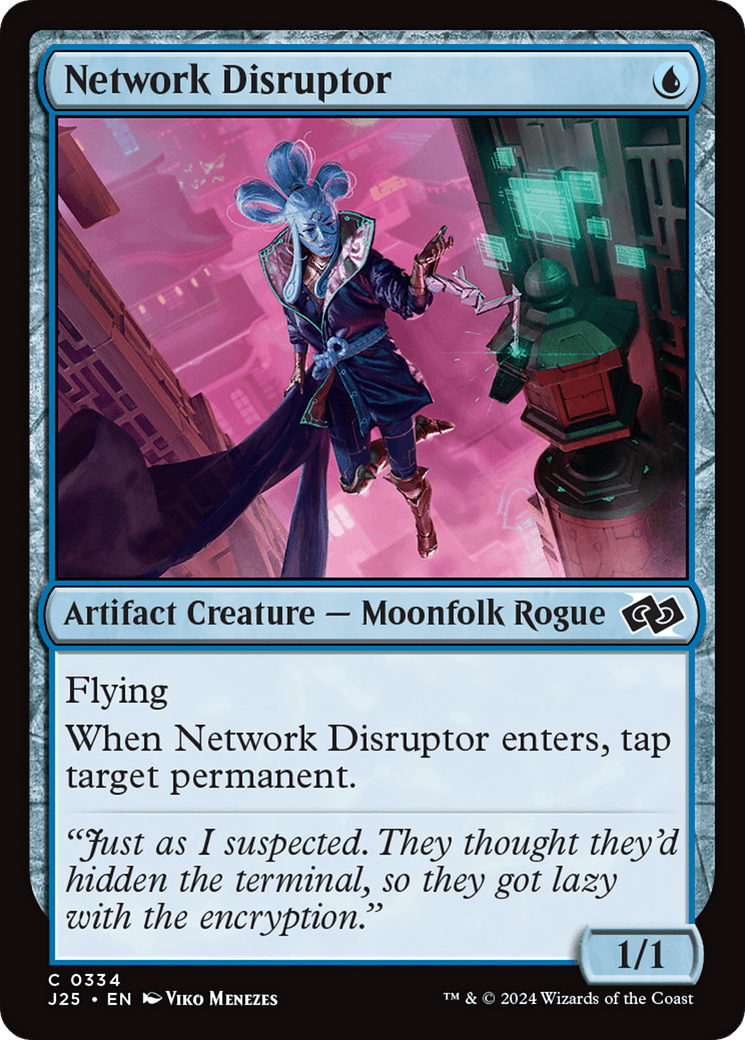Network Disruptor [Foundations Jumpstart] MTG Single Magic: The Gathering  | Multizone: Comics And Games