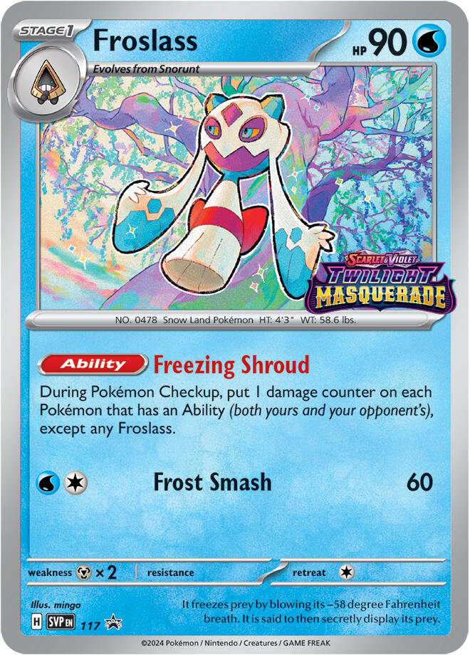 Froslass (117) [Scarlet & Violet: Black Star Promos] | Multizone: Comics And Games