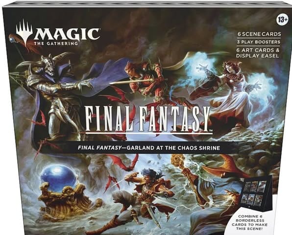 Final fantasy Scene Box (Pre-order 12/12/2025) Magic The Gathering Wizards of the Coast Garland at the Chaos shrine  | Multizone: Comics And Games
