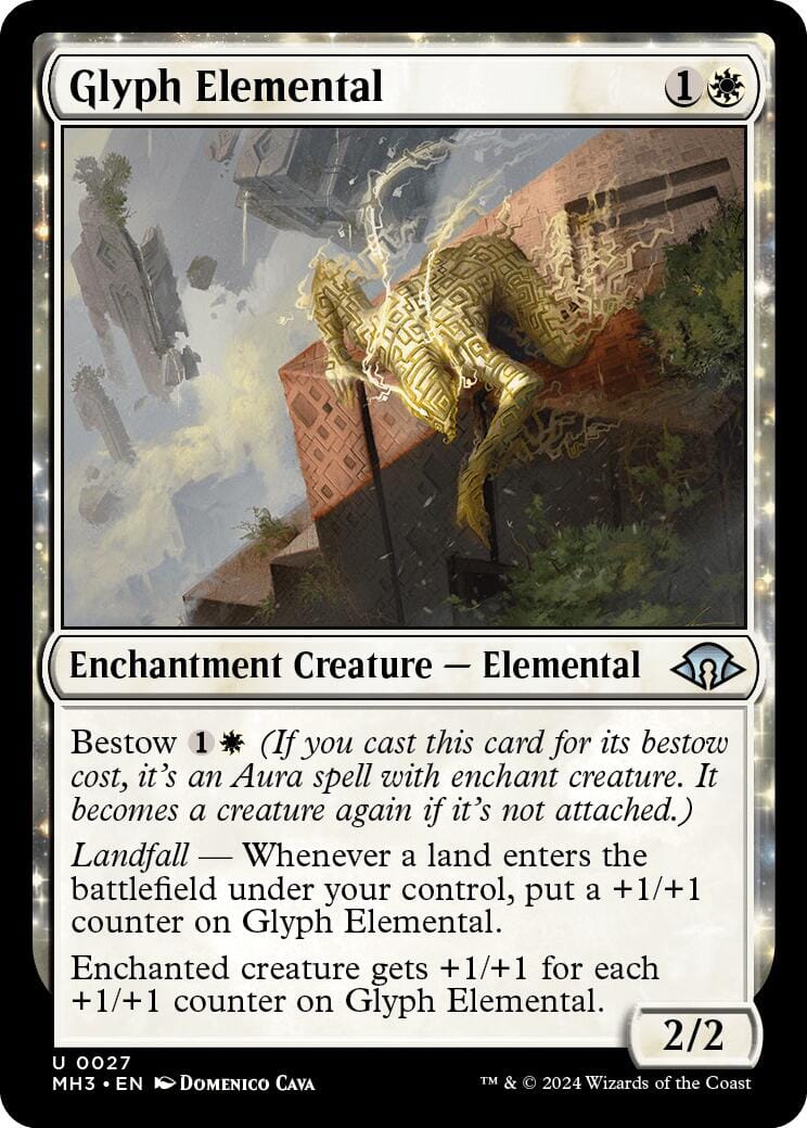 Glyph Elemental [Modern Horizons 3] MTG Single Magic: The Gathering  | Multizone: Comics And Games