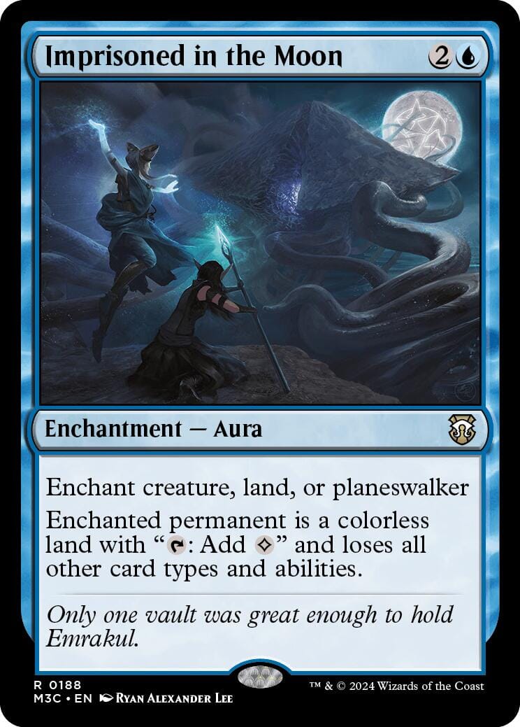 Imprisoned in the Moon [Modern Horizons 3 Commander] MTG Single Magic: The Gathering  | Multizone: Comics And Games