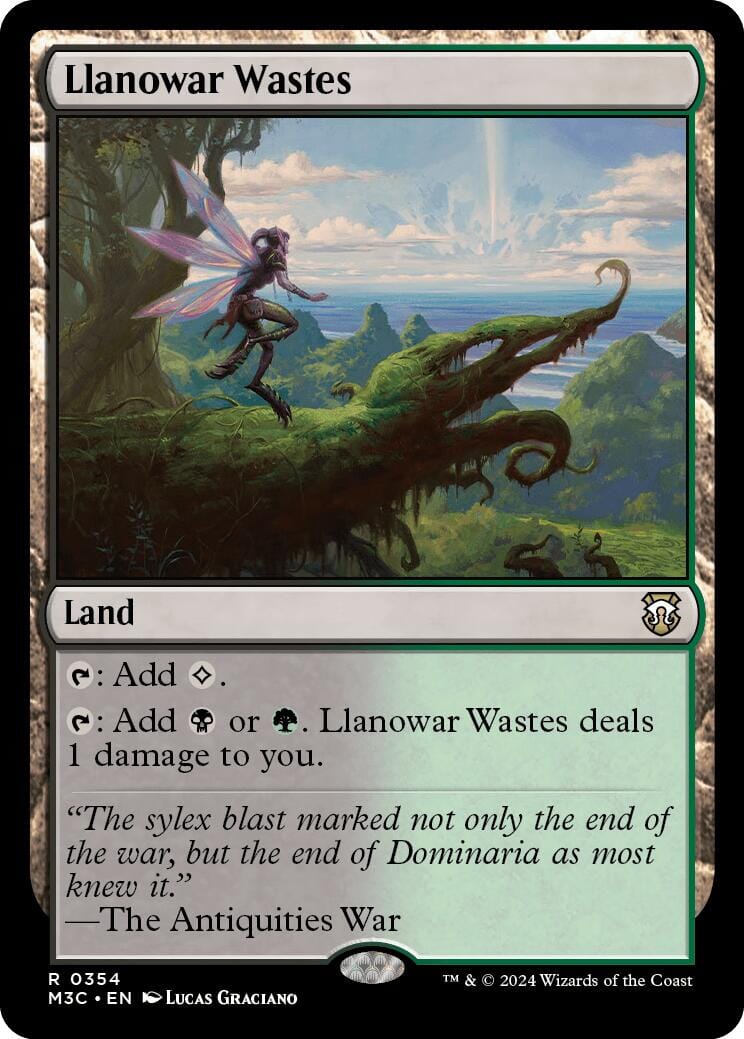 Llanowar Wastes [Modern Horizons 3 Commander] MTG Single Magic: The Gathering  | Multizone: Comics And Games