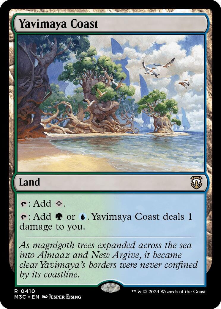 Yavimaya Coast [Modern Horizons 3 Commander] MTG Single Magic: The Gathering  | Multizone: Comics And Games