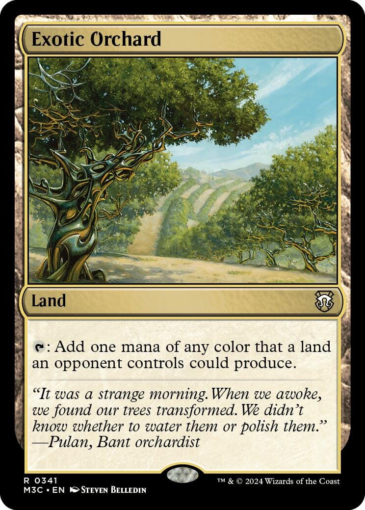 Exotic Orchard [Modern Horizons 3 Commander] MTG Single Magic: The Gathering  | Multizone: Comics And Games
