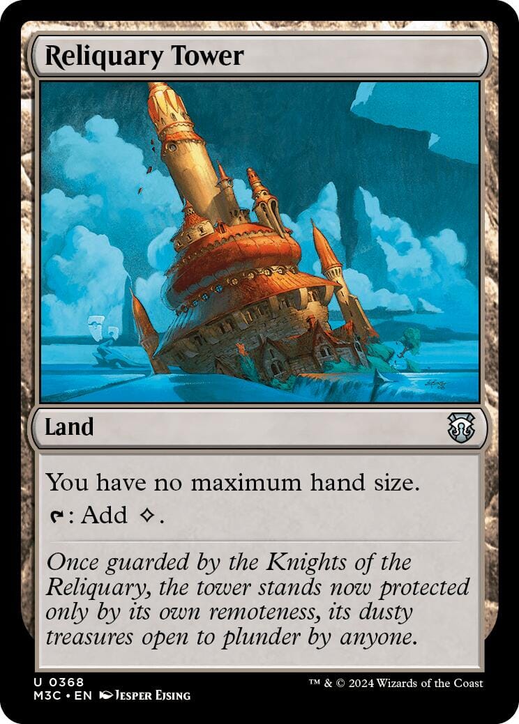 Reliquary Tower [Modern Horizons 3 Commander] MTG Single Magic: The Gathering  | Multizone: Comics And Games