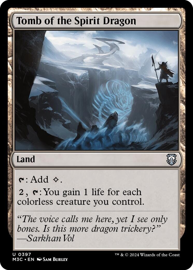 Tomb of the Spirit Dragon [Modern Horizons 3 Commander] MTG Single Magic: The Gathering  | Multizone: Comics And Games