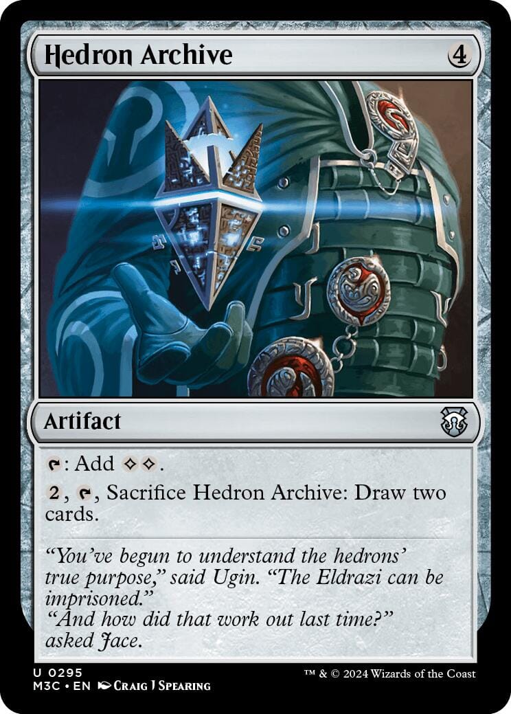 Hedron Archive [Modern Horizons 3 Commander] MTG Single Magic: The Gathering  | Multizone: Comics And Games