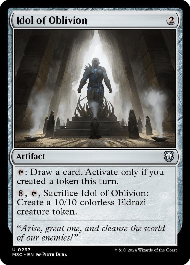 Idol of Oblivion [Modern Horizons 3 Commander] MTG Single Magic: The Gathering  | Multizone: Comics And Games