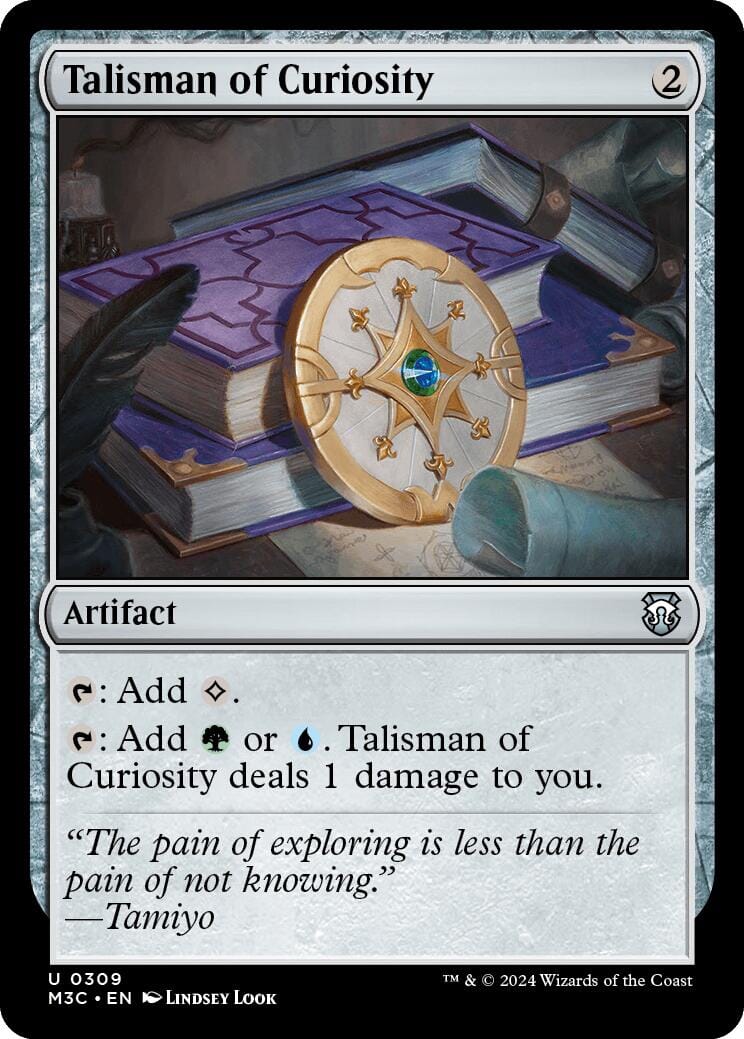 Talisman of Curiosity [Modern Horizons 3 Commander] MTG Single Magic: The Gathering  | Multizone: Comics And Games