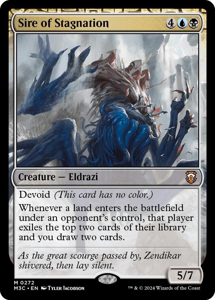 Sire of Stagnation [Modern Horizons 3 Commander] MTG Single Magic: The Gathering  | Multizone: Comics And Games