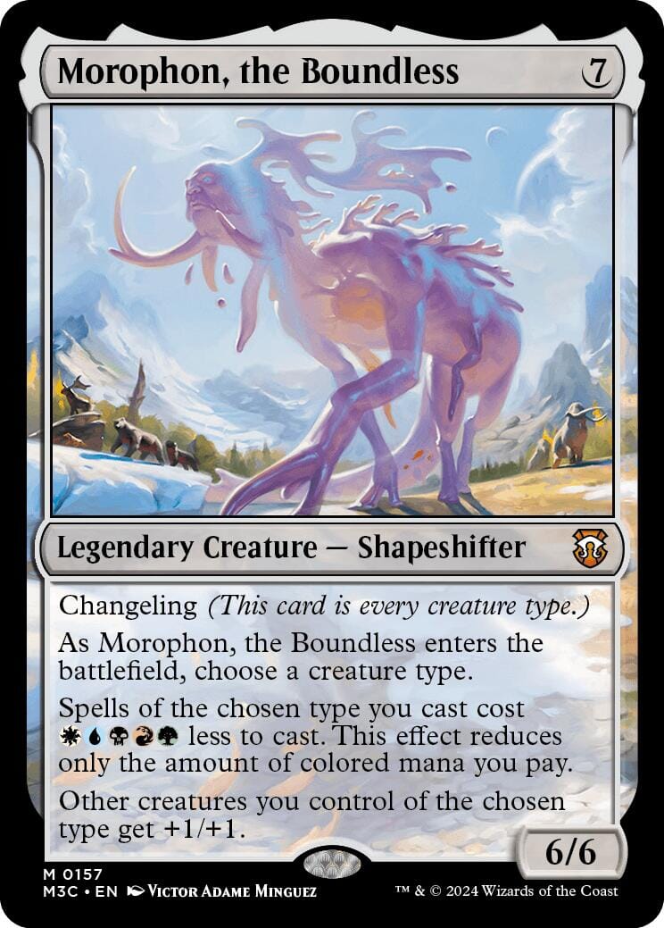Morophon, the Boundless [Modern Horizons 3 Commander] MTG Single Magic: The Gathering  | Multizone: Comics And Games