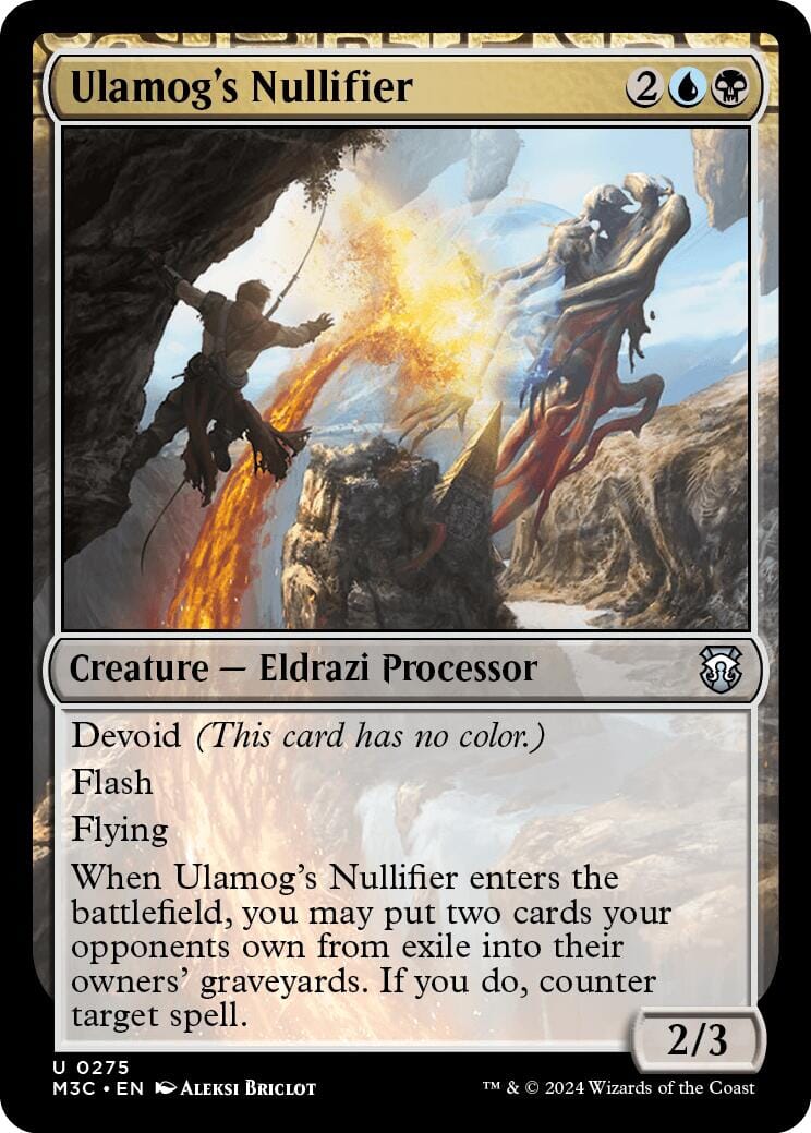 Ulamog's Nullifier [Modern Horizons 3 Commander] MTG Single Magic: The Gathering  | Multizone: Comics And Games