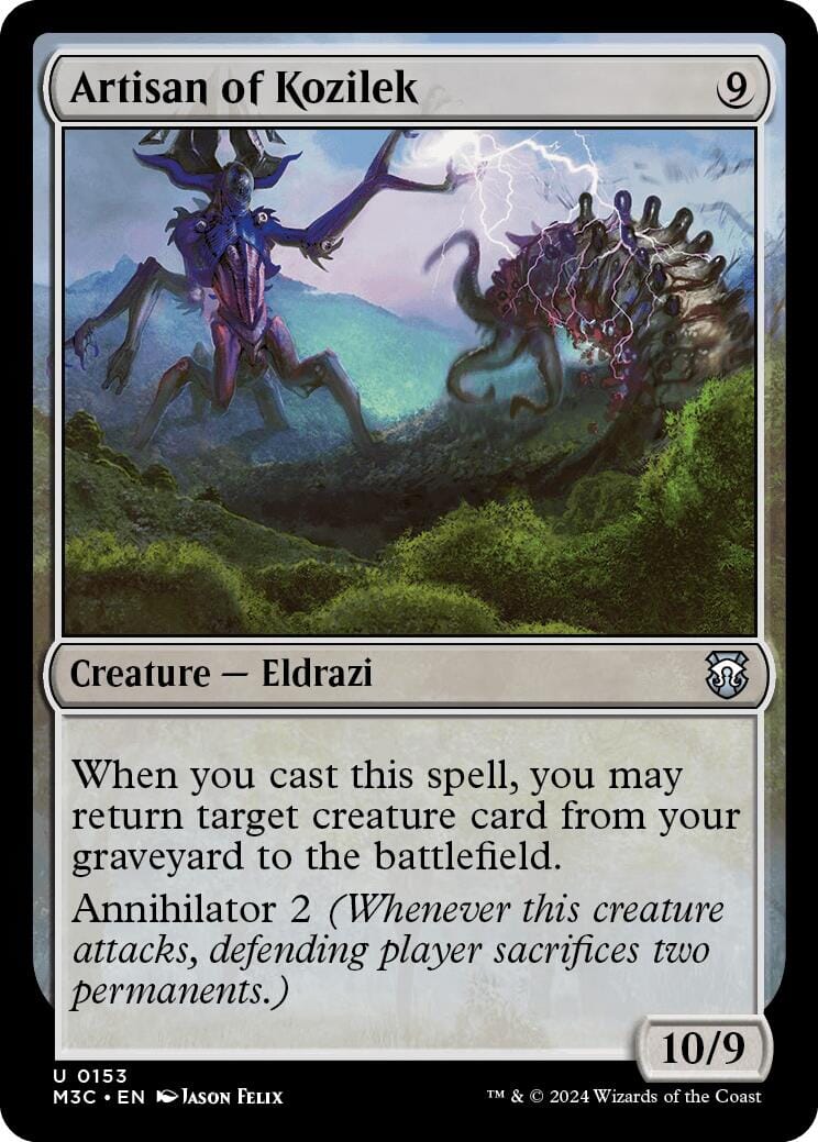 Artisan of Kozilek [Modern Horizons 3 Commander] MTG Single Magic: The Gathering  | Multizone: Comics And Games