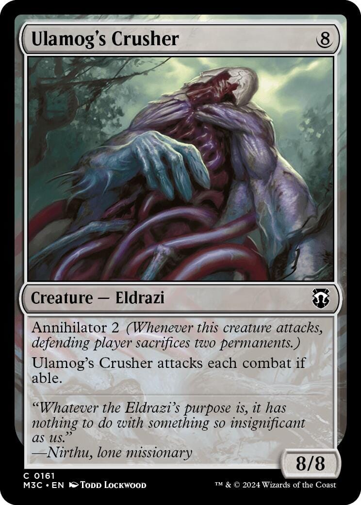 Ulamog's Crusher [Modern Horizons 3 Commander] MTG Single Magic: The Gathering  | Multizone: Comics And Games