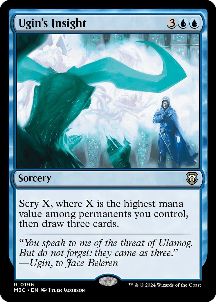 Ugin's Insight [Modern Horizons 3 Commander] MTG Single Magic: The Gathering  | Multizone: Comics And Games