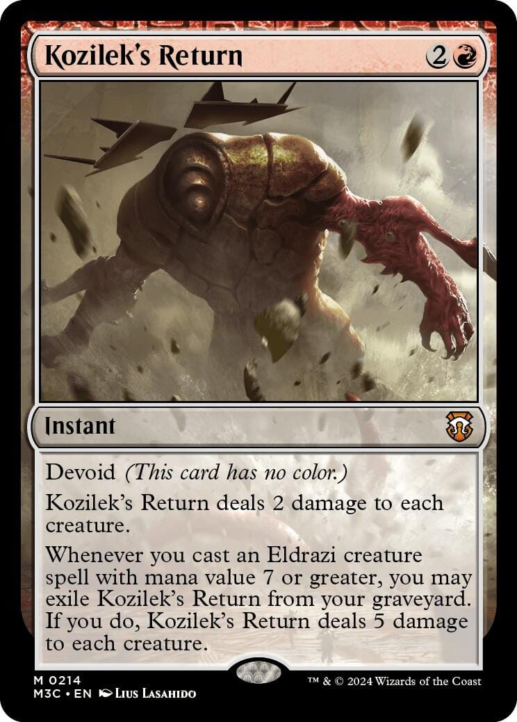 Kozilek's Return [Modern Horizons 3 Commander] MTG Single Magic: The Gathering  | Multizone: Comics And Games