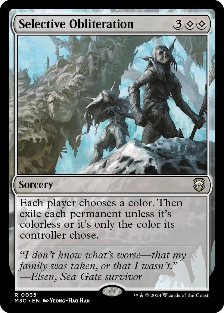 Selective Obliteration [Modern Horizons 3 Commander] MTG Single Magic: The Gathering  | Multizone: Comics And Games