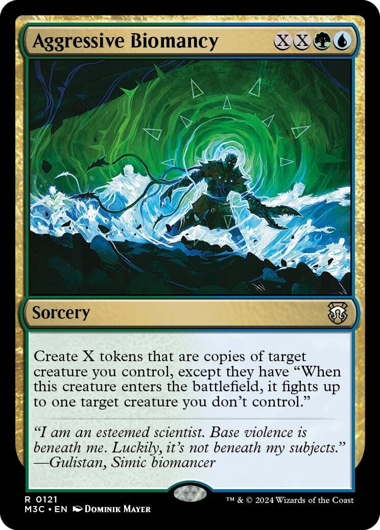Aggressive Biomancy [Modern Horizons 3 Commander] MTG Single Magic: The Gathering  | Multizone: Comics And Games
