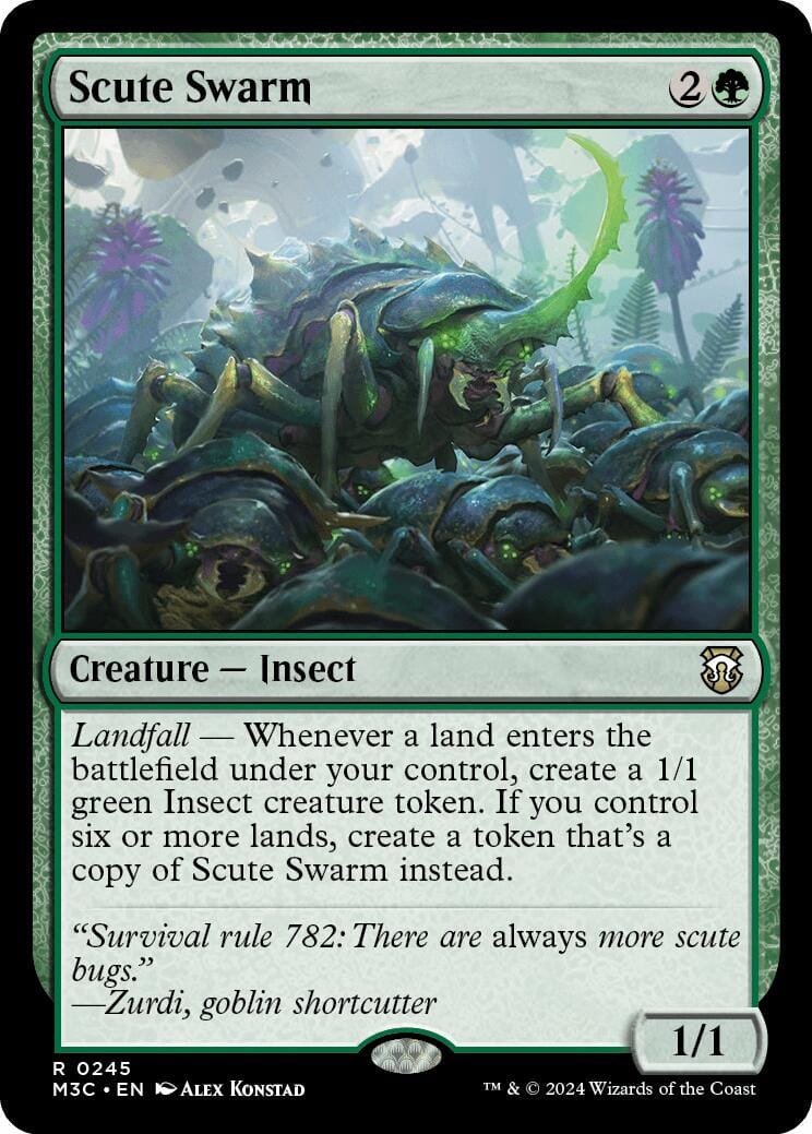 Scute Swarm [Modern Horizons 3 Commander] MTG Single Magic: The Gathering  | Multizone: Comics And Games
