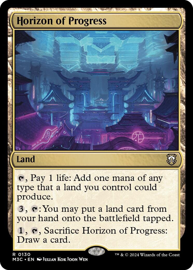Horizon of Progress [Modern Horizons 3 Commander] MTG Single Magic: The Gathering  | Multizone: Comics And Games