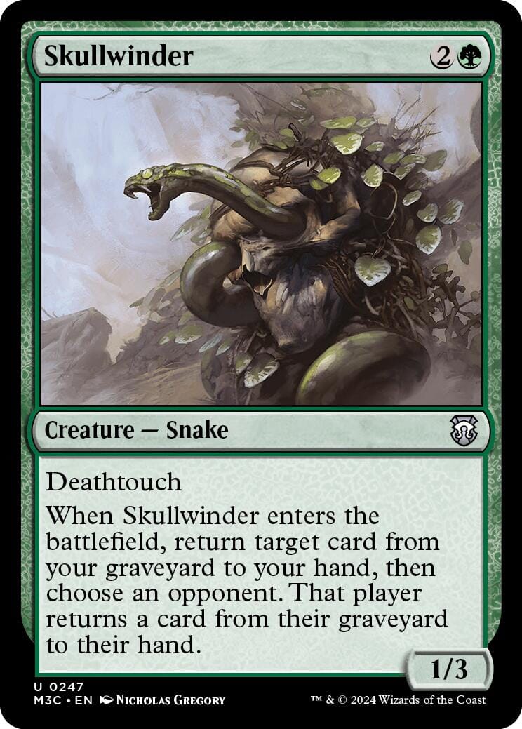 Skullwinder [Modern Horizons 3 Commander] MTG Single Magic: The Gathering  | Multizone: Comics And Games