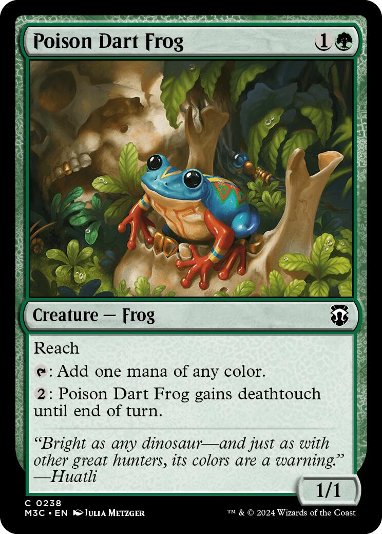 Poison Dart Frog [Modern Horizons 3 Commander] | Multizone: Comics And Games