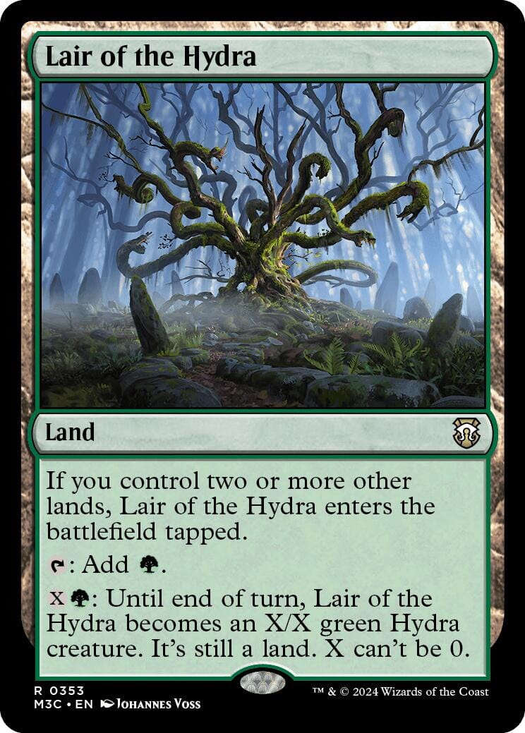 Lair of the Hydra [Modern Horizons 3 Commander] MTG Single Magic: The Gathering  | Multizone: Comics And Games
