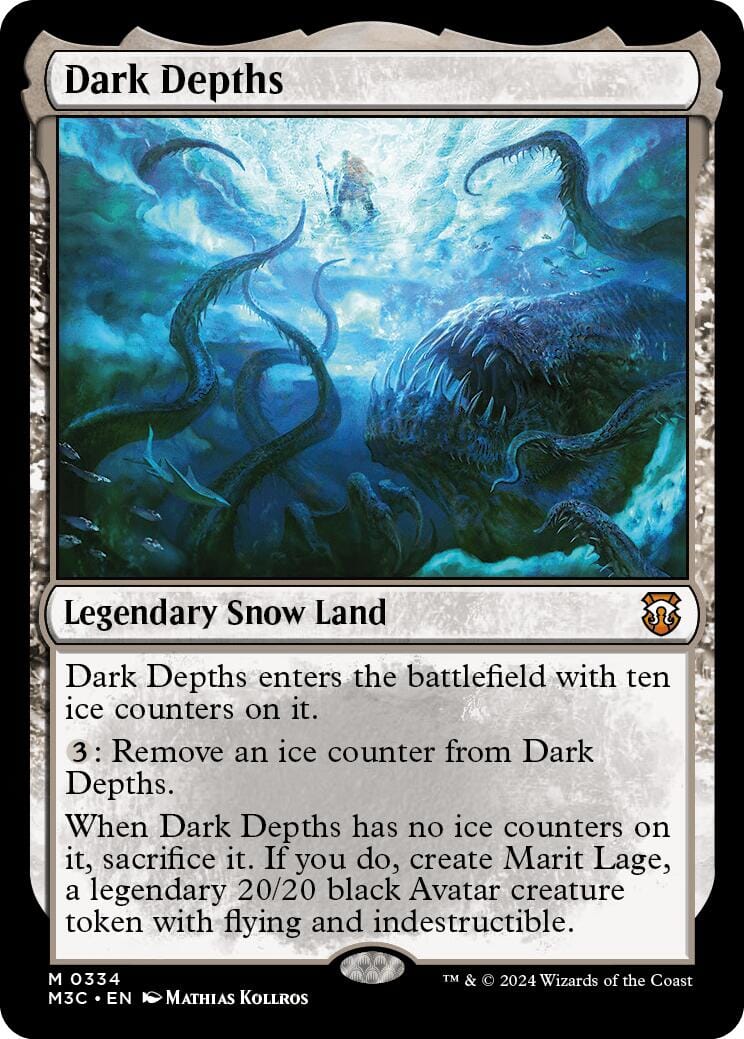 Dark Depths [Modern Horizons 3 Commander] MTG Single Magic: The Gathering  | Multizone: Comics And Games
