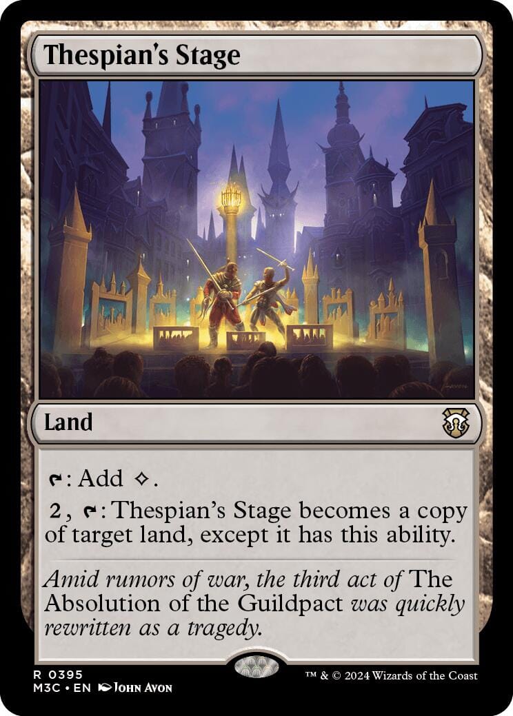 Thespian's Stage [Modern Horizons 3 Commander] MTG Single Magic: The Gathering  | Multizone: Comics And Games
