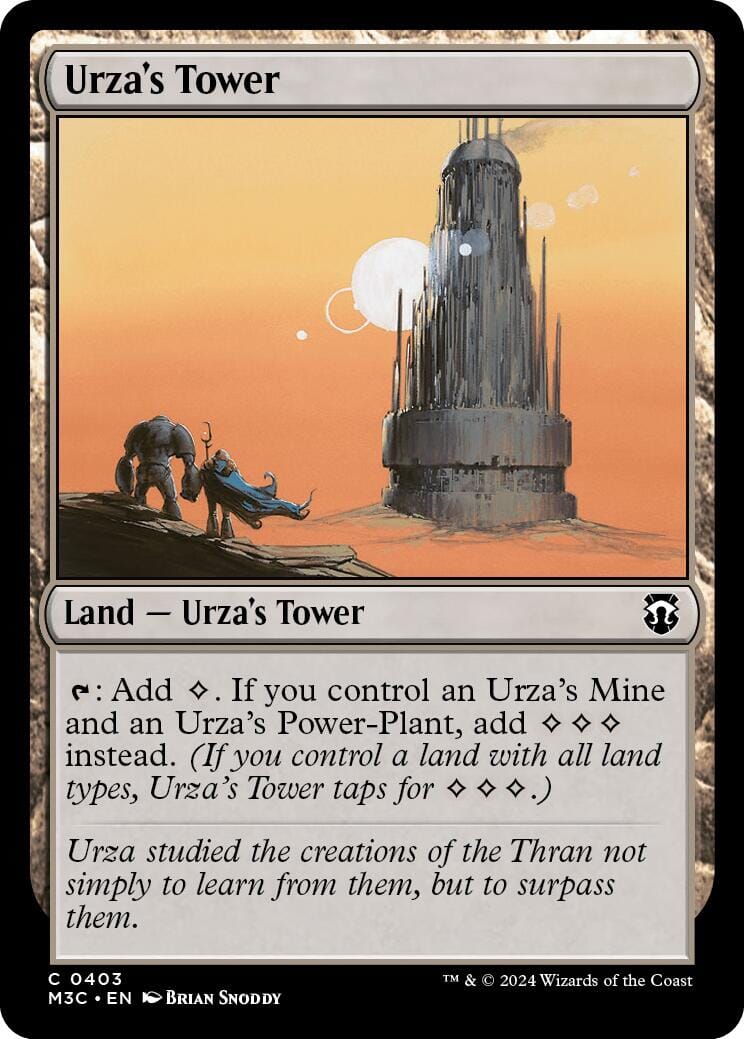 Urza's Tower [Modern Horizons 3 Commander] MTG Single Magic: The Gathering  | Multizone: Comics And Games