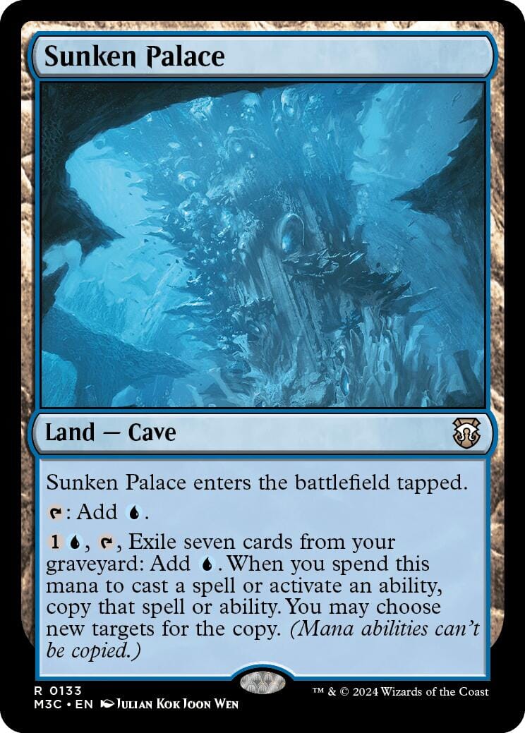 Sunken Palace [Modern Horizons 3 Commander] MTG Single Magic: The Gathering  | Multizone: Comics And Games