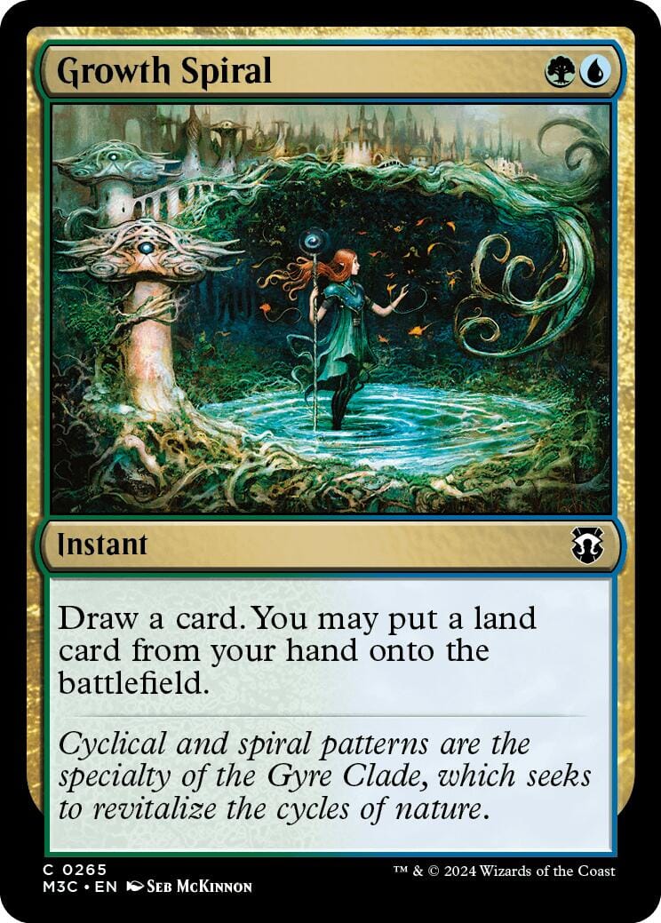 Growth Spiral [Modern Horizons 3 Commander] MTG Single Magic: The Gathering  | Multizone: Comics And Games