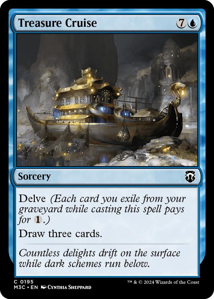 Treasure Cruise [Modern Horizons 3 Commander] MTG Single Magic: The Gathering  | Multizone: Comics And Games