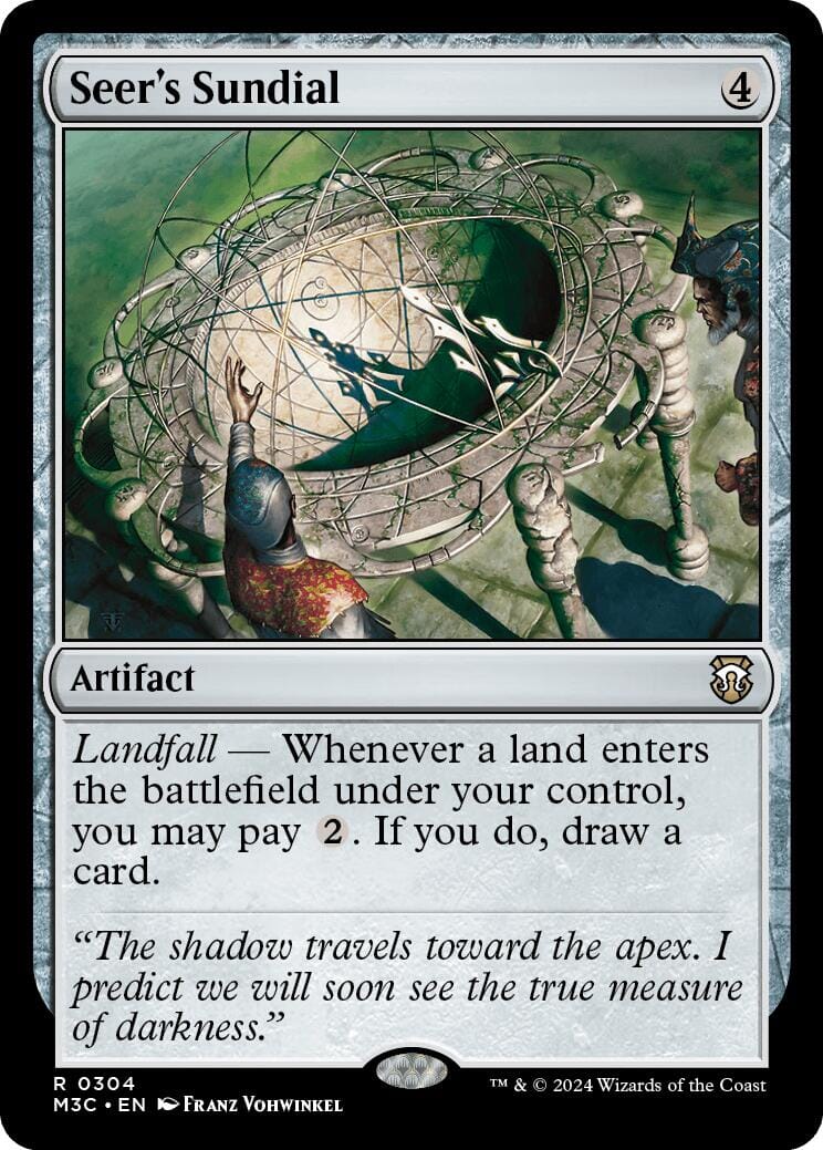 Seer's Sundial [Modern Horizons 3 Commander] MTG Single Magic: The Gathering  | Multizone: Comics And Games