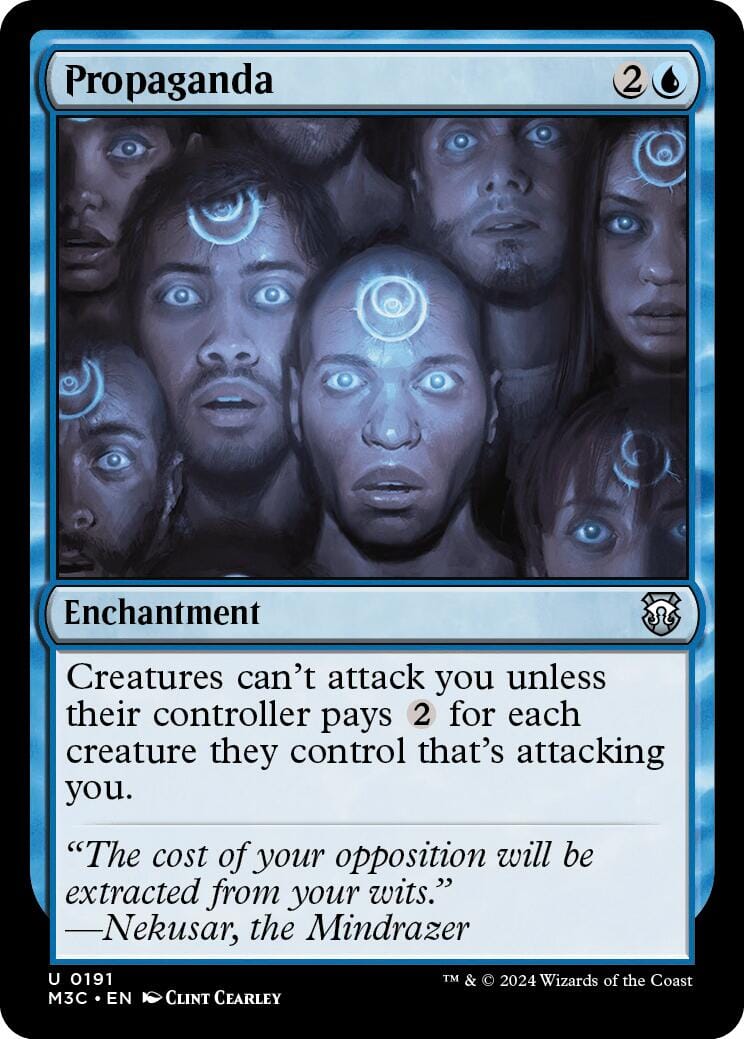 Propaganda [Modern Horizons 3 Commander] MTG Single Magic: The Gathering  | Multizone: Comics And Games