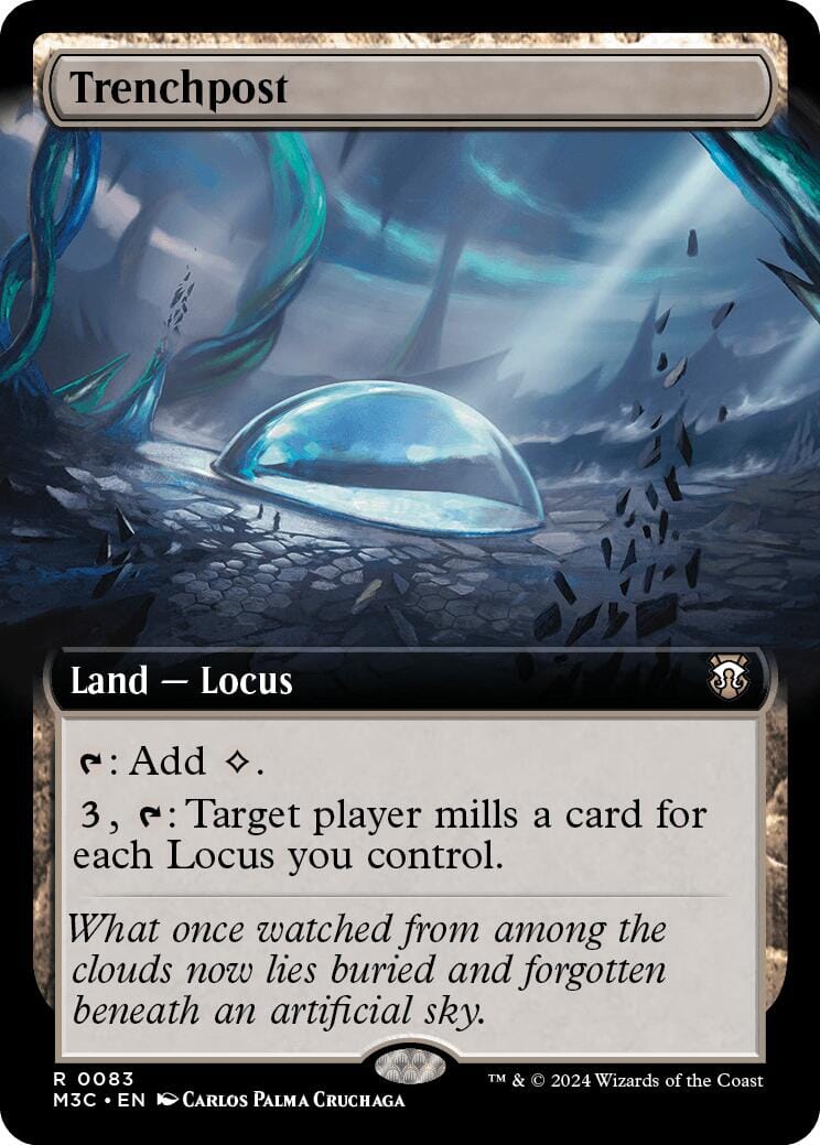 Trenchpost (Extended Art) [Modern Horizons 3 Commander] MTG Single Magic: The Gathering  | Multizone: Comics And Games