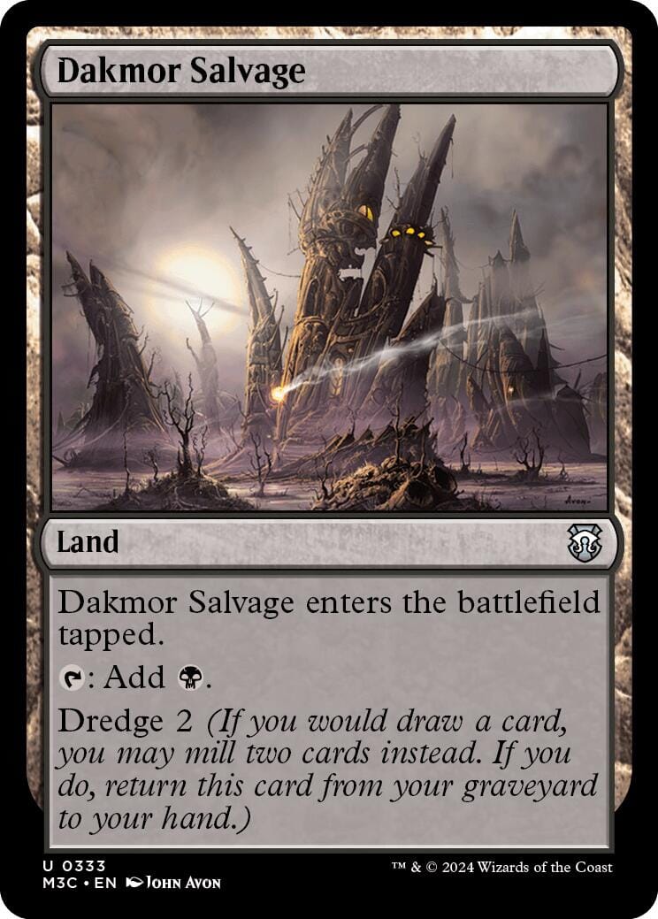 Dakmor Salvage [Modern Horizons 3 Commander] MTG Single Magic: The Gathering  | Multizone: Comics And Games