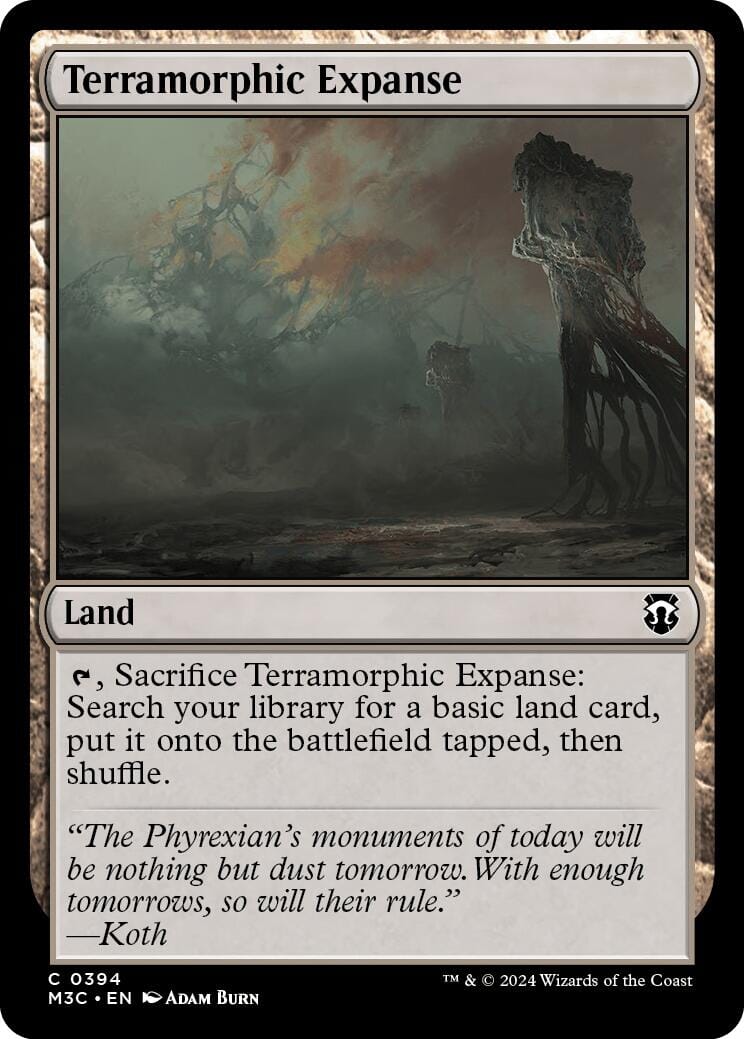 Terramorphic Expanse [Modern Horizons 3 Commander] MTG Single Magic: The Gathering  | Multizone: Comics And Games