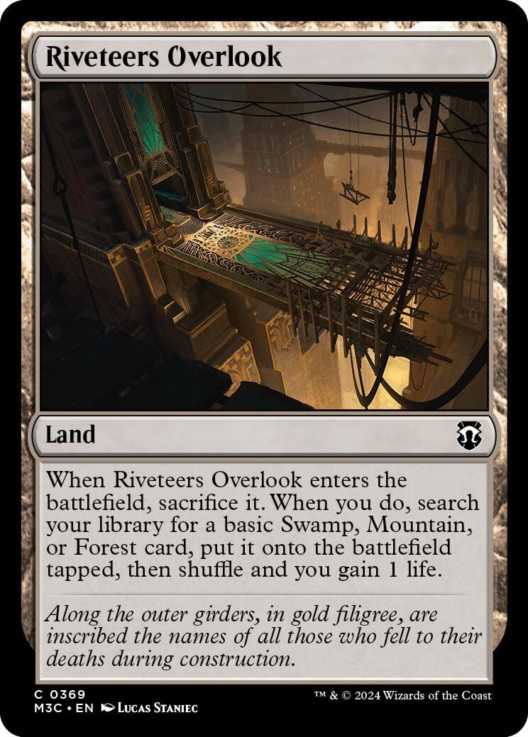 Riveteers Overlook [Modern Horizons 3 Commander] MTG Single Magic: The Gathering  | Multizone: Comics And Games