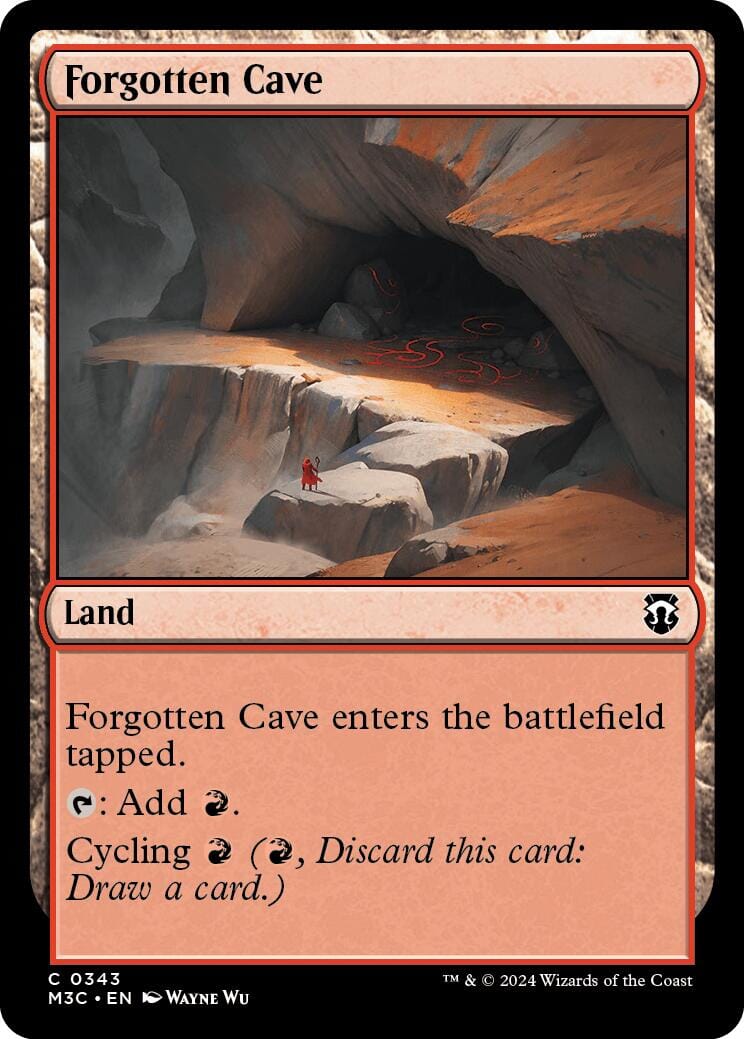 Forgotten Cave [Modern Horizons 3 Commander] MTG Single Magic: The Gathering  | Multizone: Comics And Games